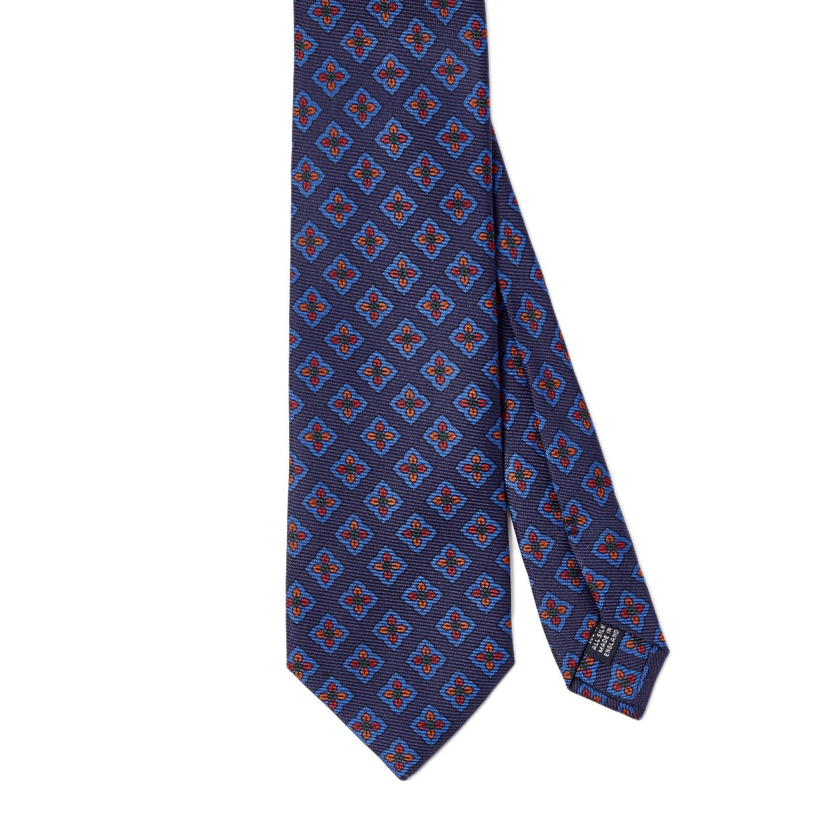 Sovereign Grade Navy Ancient Madder Floral Tie