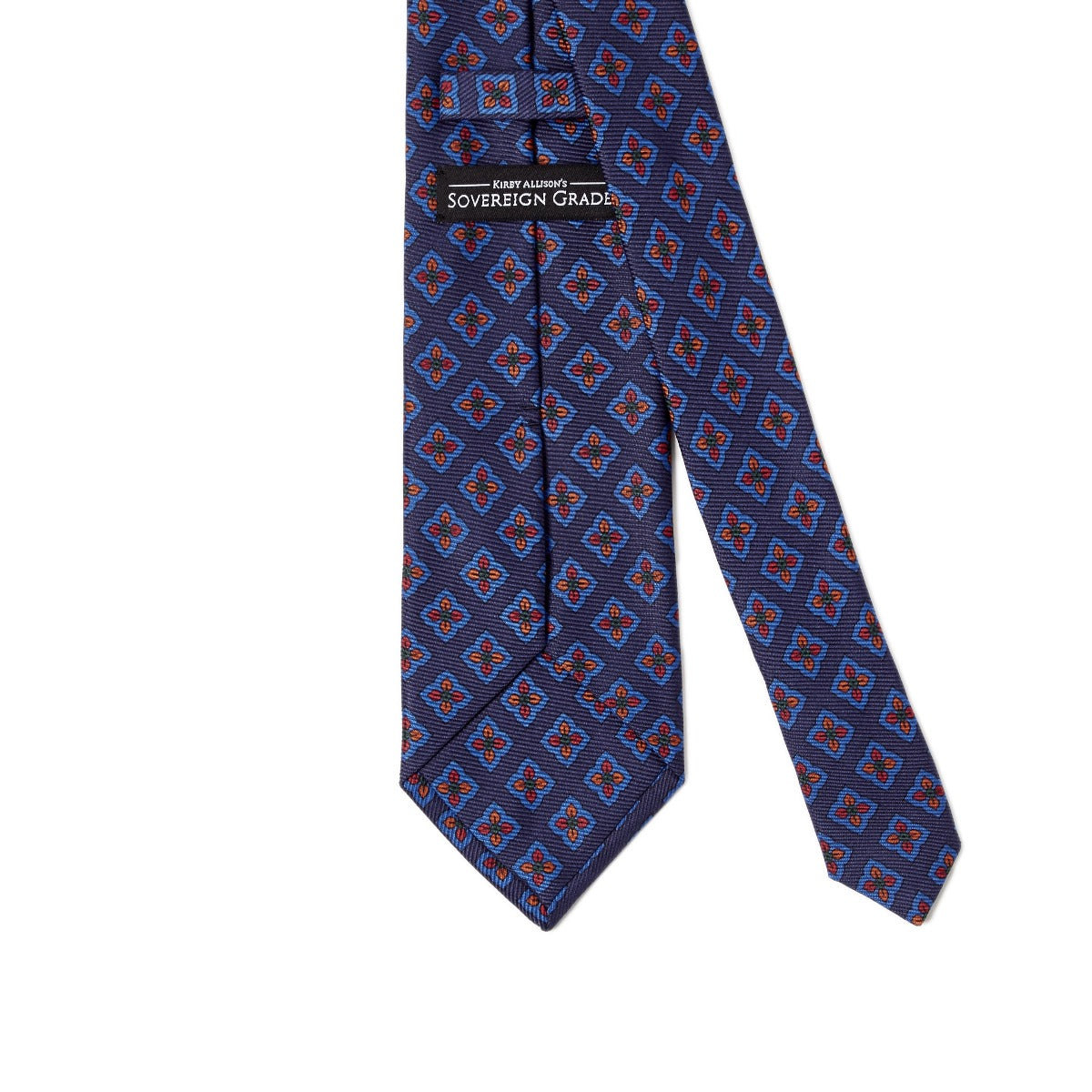 Sovereign Grade Navy Ancient Madder Floral Tie