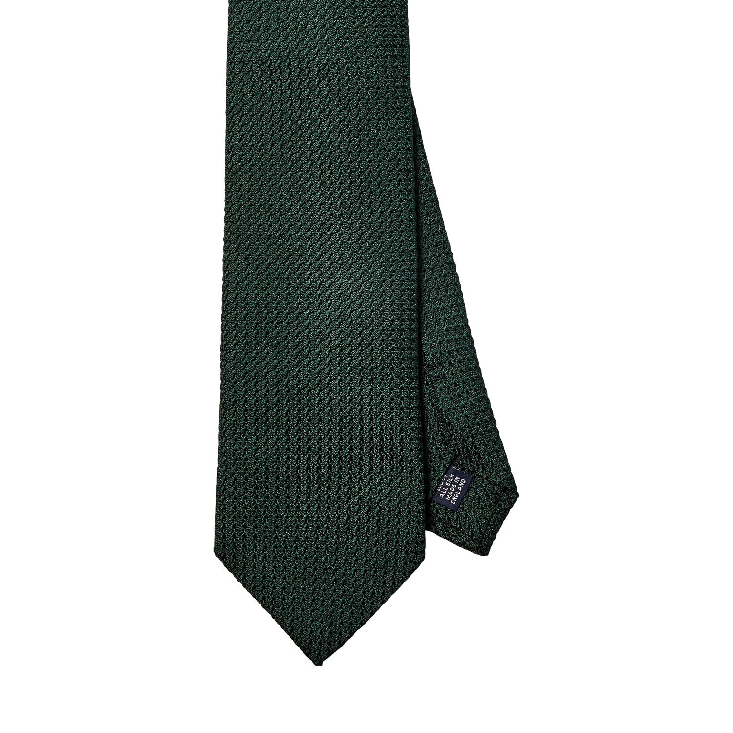 Sovereign Grade Emerald Grenadine Grossa Tie | KirbyAllison.com