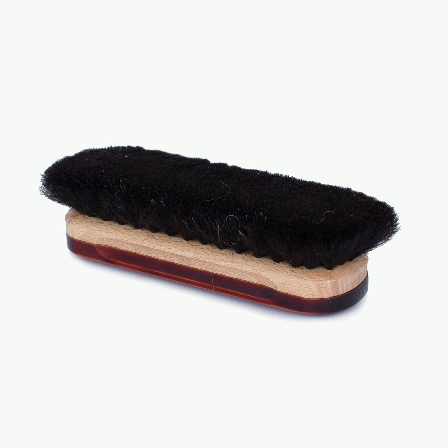 Large Handmade Yak Hair Shoe Shine Brush