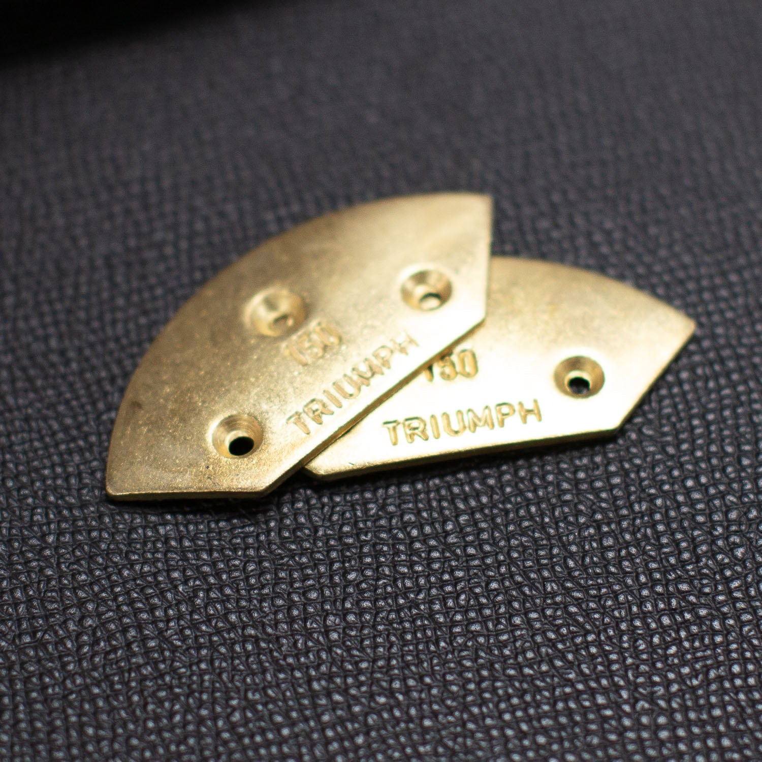 Triumph Brass Toe Plates