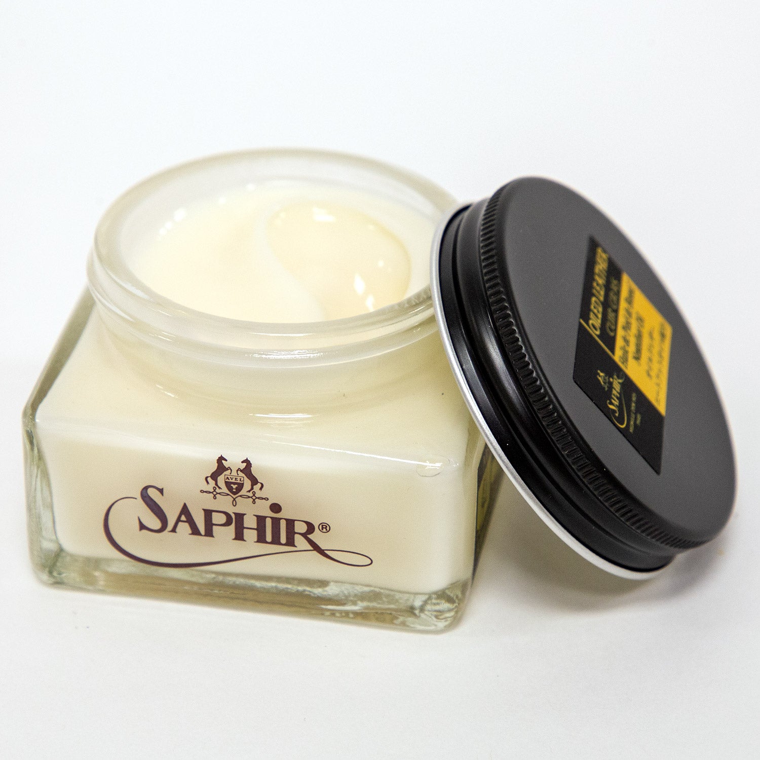 Saphir Creme Cuir Gras l Greasy Leather Cream - Natural