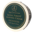 A 5.3oz tin of Royal Forest Shaving Cream by Taylor of Old Bond Street from KirbyAllison.com.